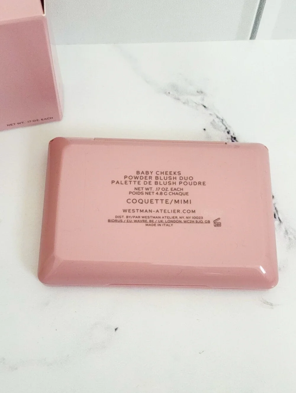 Westman Atelier Baby Cheeks Powder Blush Duo (Coquette & Mimi) - Picture 4 of 6